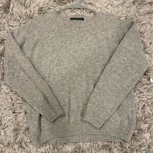Brandy Melville gray sweater one size